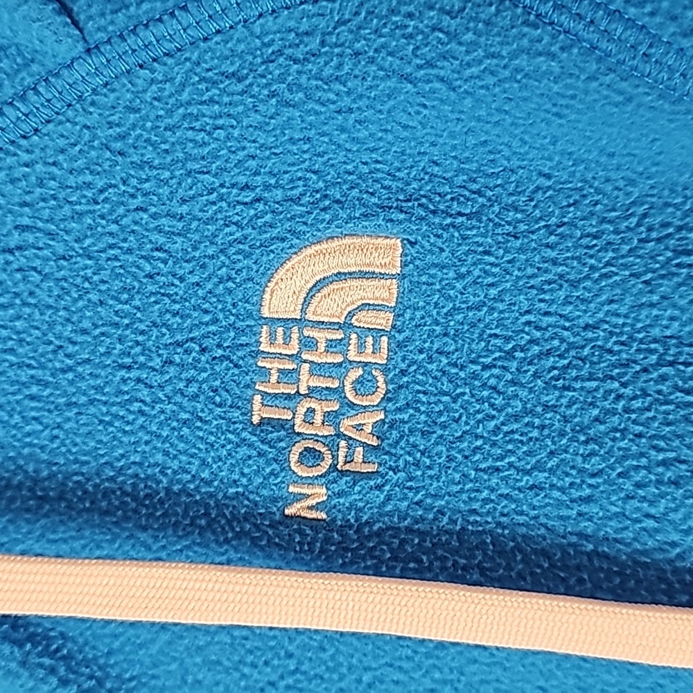 The North Face Women's Blue Fleece Jacket - Picture 2 of 6